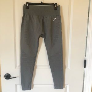 Gymshark Seamless Gray Medium Leggings. EXCELLENT CONDITION!!!